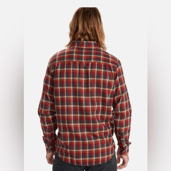 Marmot Men's Fairfax Midweight Flannel Long Sleeve Shirt Size Large #44550 - Picture 2 of 10
